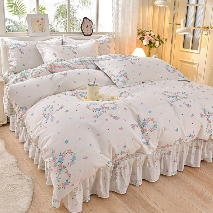 Floral Design Comforter Set