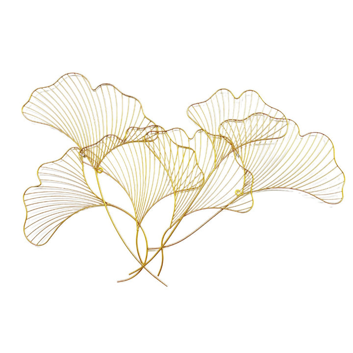 Decorative Metal Ginkgo Leaf Wall Art