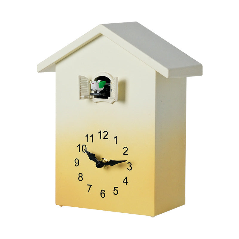 Cuckoo clock in creative house design