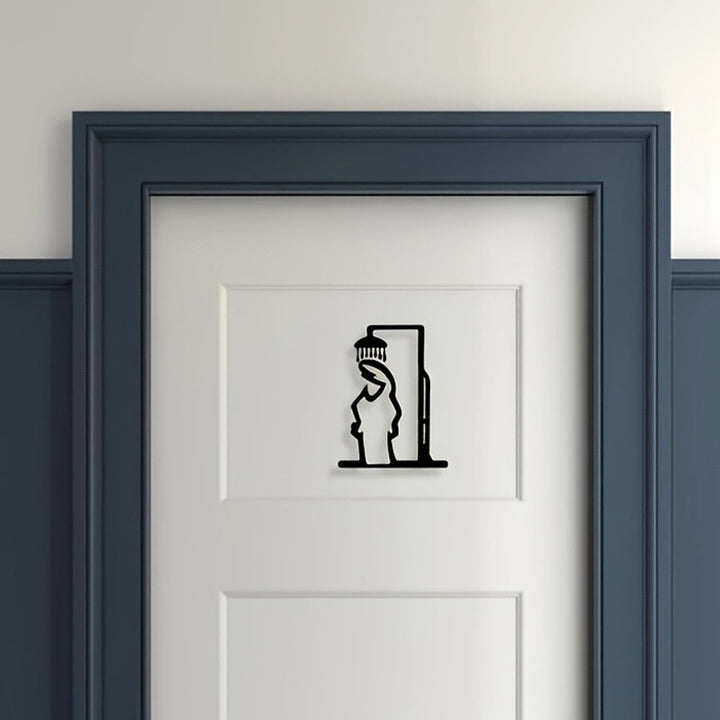 Wall decoration with animal motif