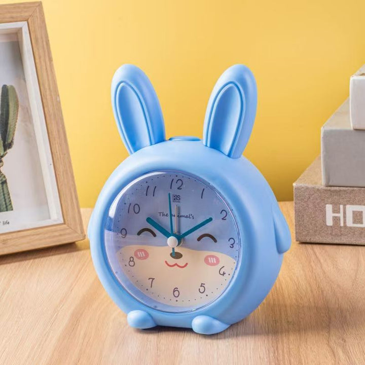 Funnier children's alarm clock in creative rabbit design