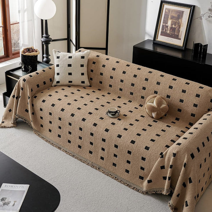 Abstract Patterned Throw Blanket