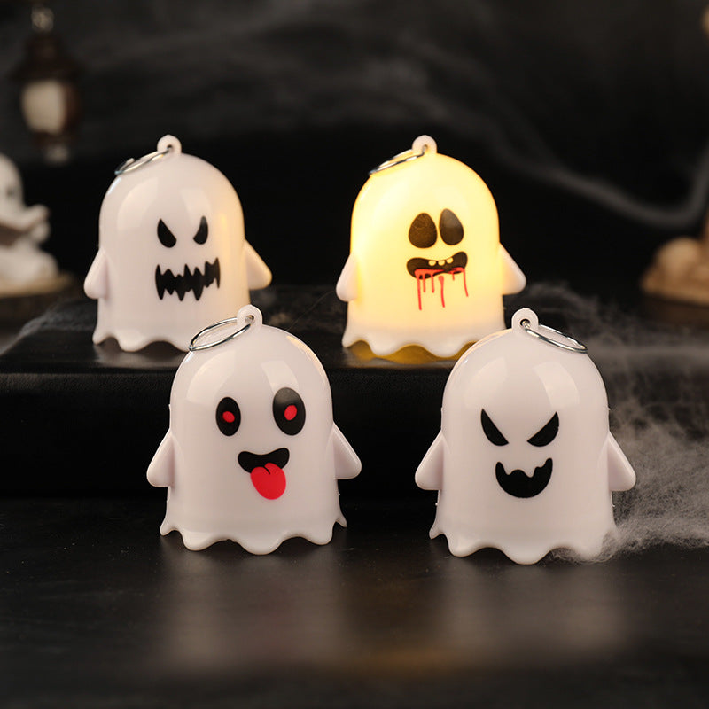 Halloween Ghost LED Keychain Night Light