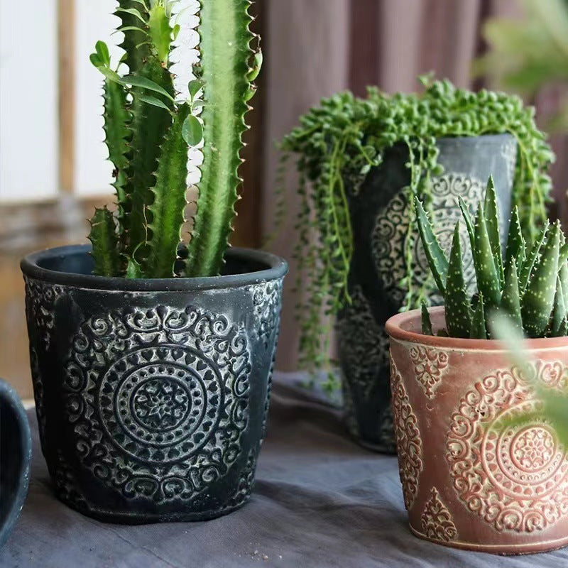 decorative plant pots