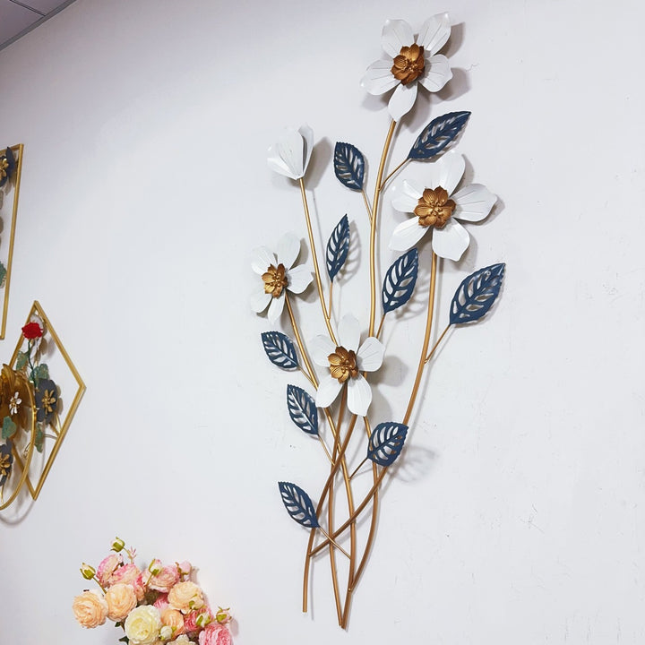 Elegant Floral Wall Sculpture