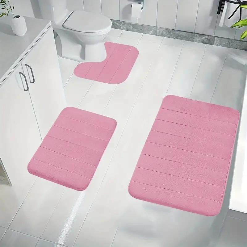 Non-Slip Bathroom Mat Set for Home Use