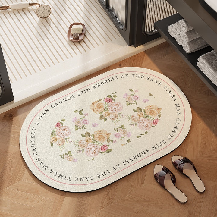 Decorative Floral Area Rug