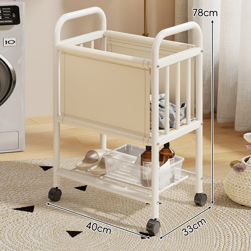 Mobile Nursery Bassinet and Storage Cart