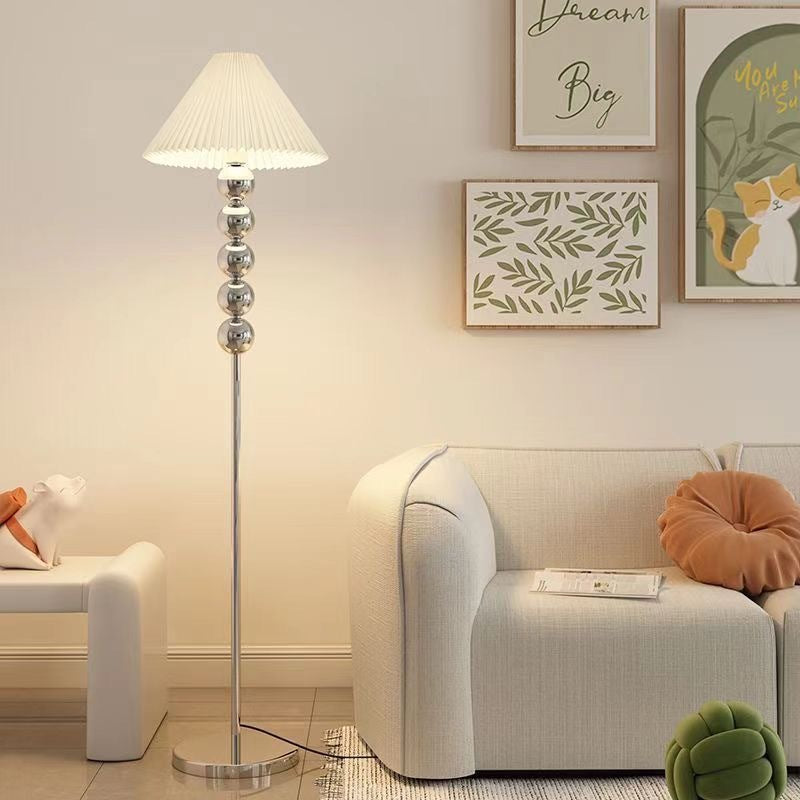 Contemporary metal floor lamp