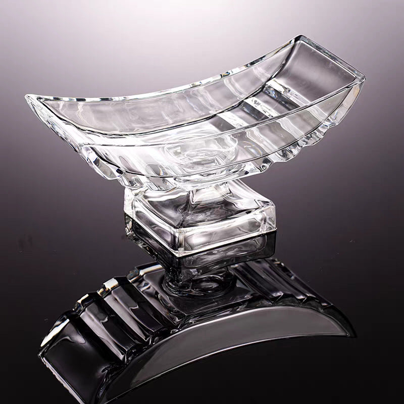 Elegant Decorative Glass Centerpiece