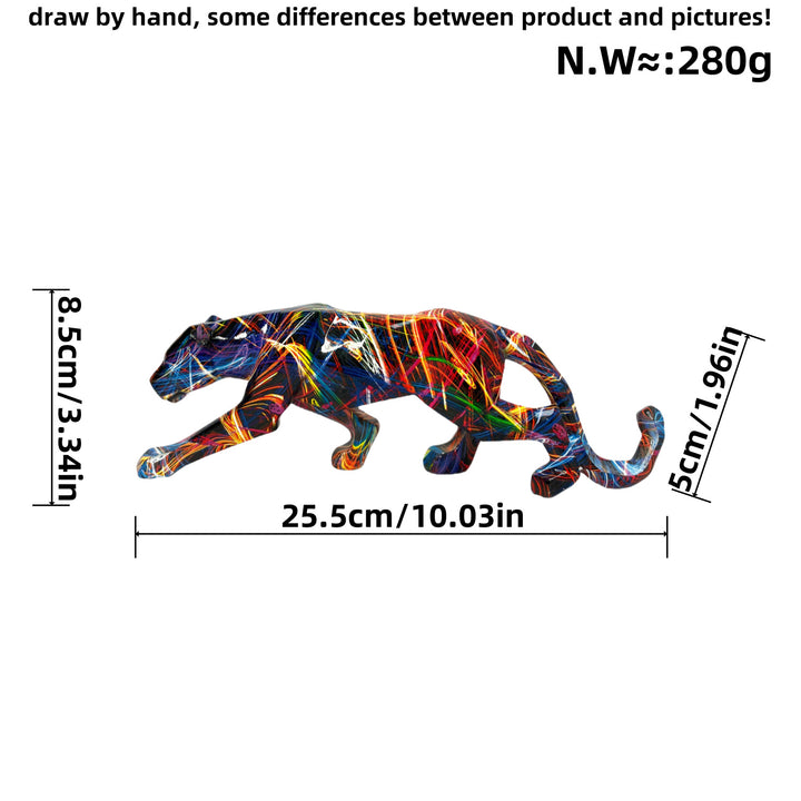 Decorative Panther Sculpture