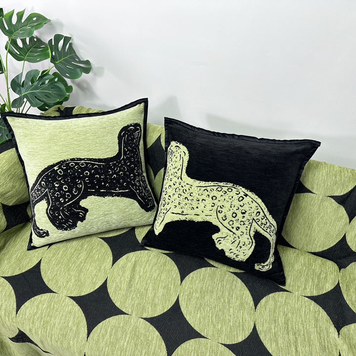 Abstract Geometric Decorative Cushion
