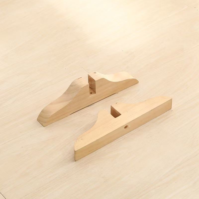 Wood shoe supports