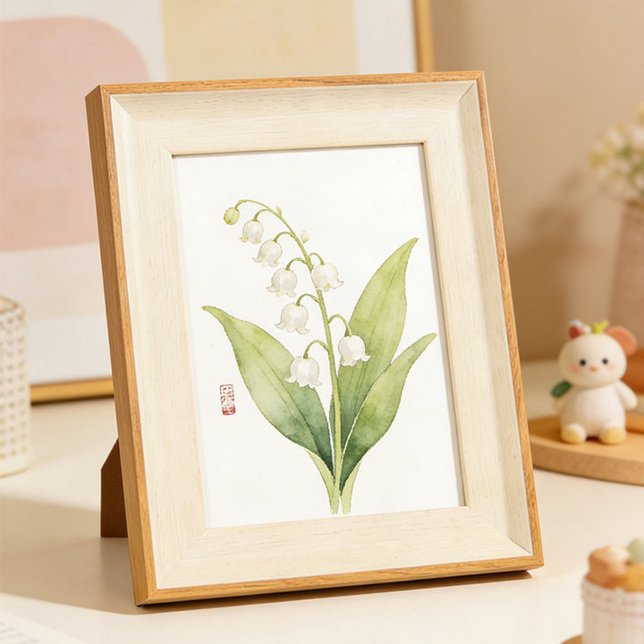 Floral Watercolor Art Frame