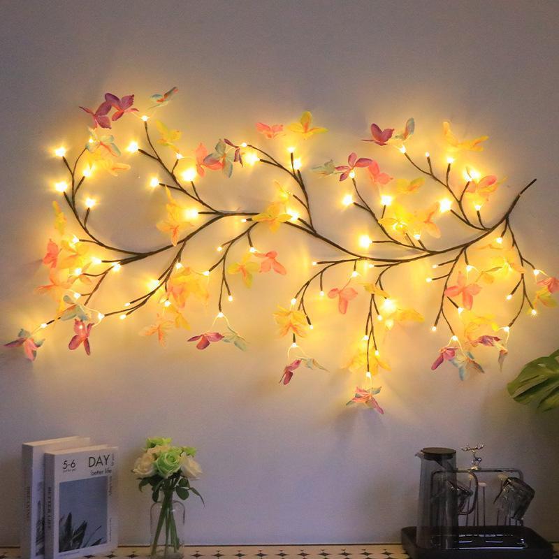 Ornate LED Cherry Blossom Wall Light