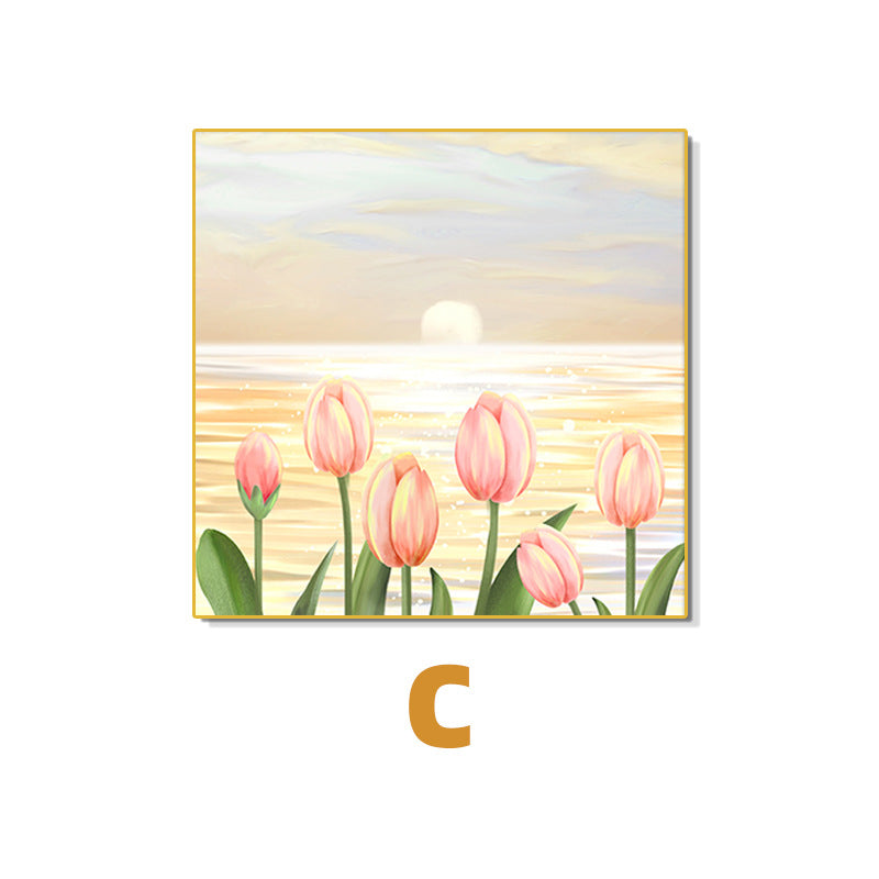 Floral-Themed Framed Wall Art