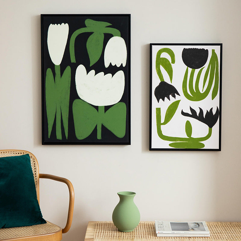 Chic Modern Floral Wall Art