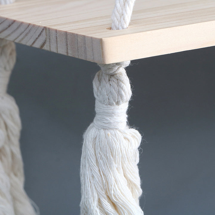 Hanging Wooden Shelf