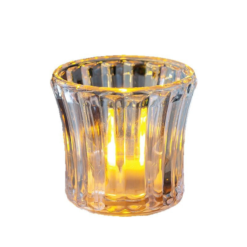 Decorative Glass Candle Holder