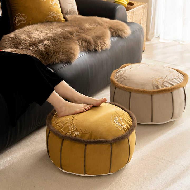 Meditation seat cushion with EPP bead filling and removable cover