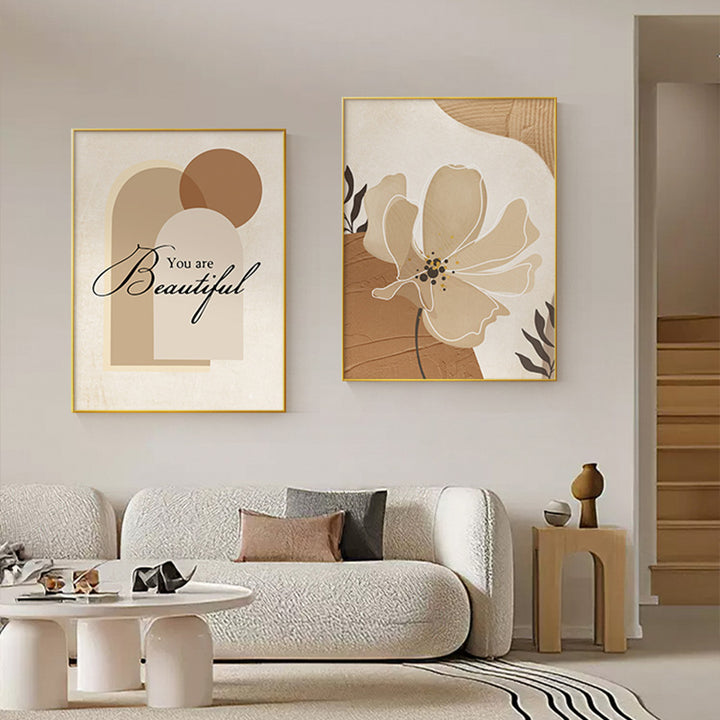 Elegant Floral Canvas Wall Art