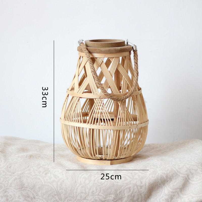 Handmade Rattan Lantern