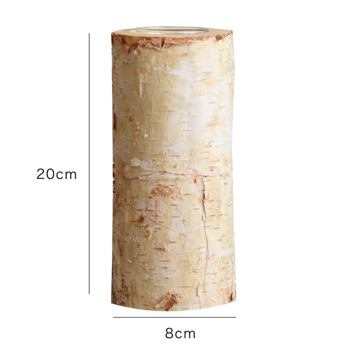 Decorative Tree Trunk Urn