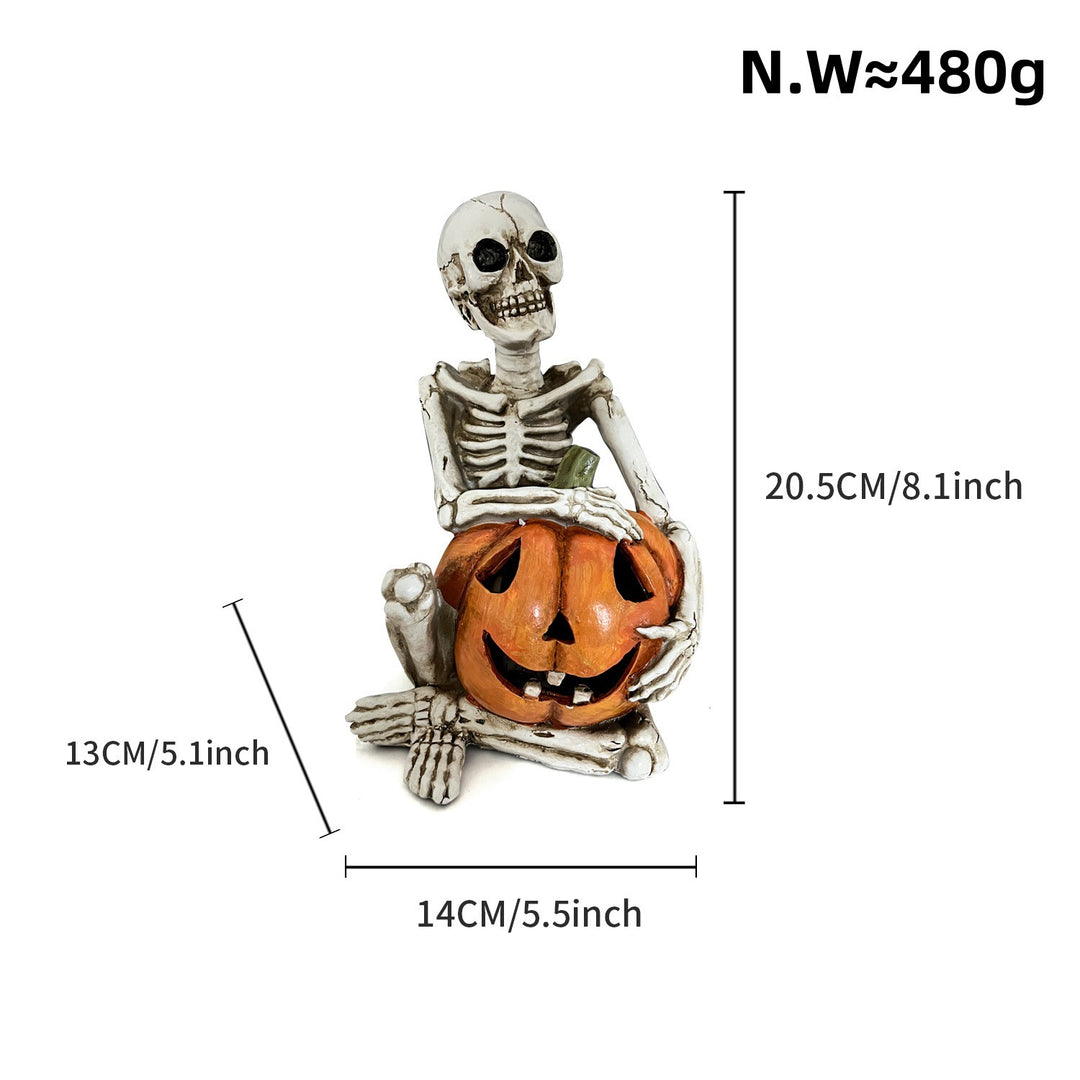 Romantic Skeleton Figure