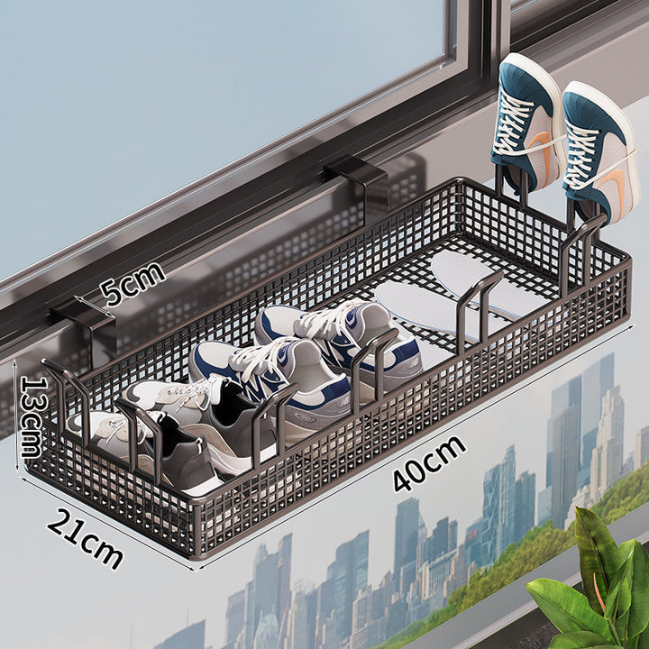 Adjustable Shoe Organizer for the Door