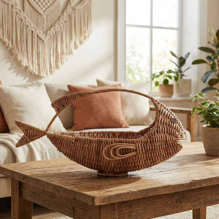 Decorative fruit basket