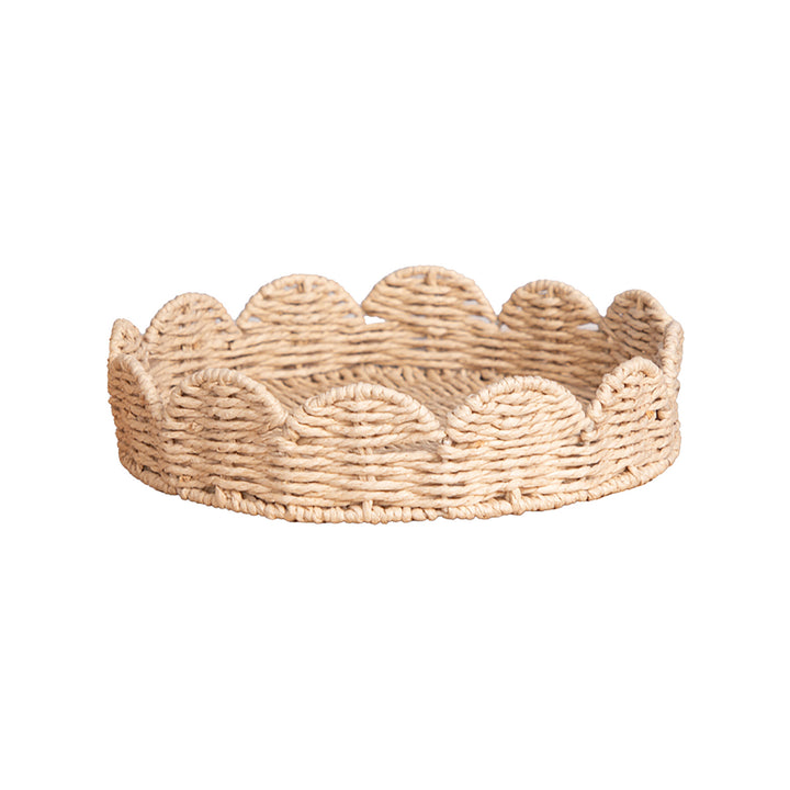 Decorative Woven Serving Trays