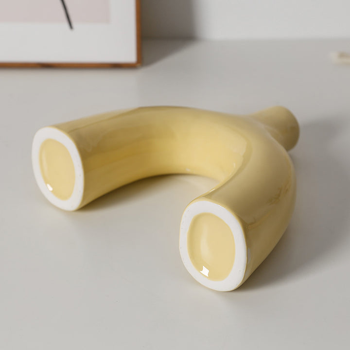 Stylish and creative ceramic vase