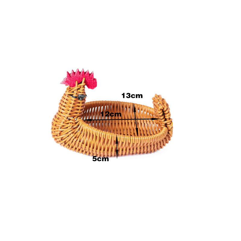 Decorative Wicker Duck