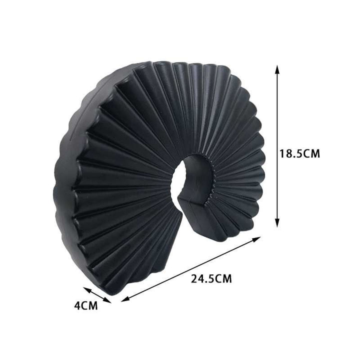 Decorative Fan-Shaped Sculpture