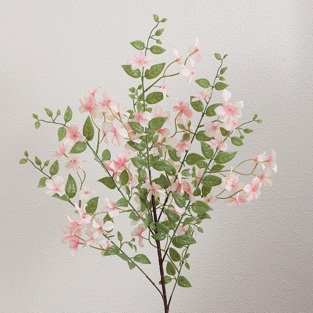 Artificial bouquet with delicate flowers