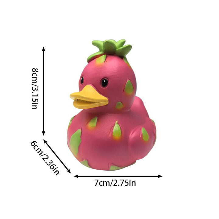 Funny Decor Rubber Duck with Sprinkles