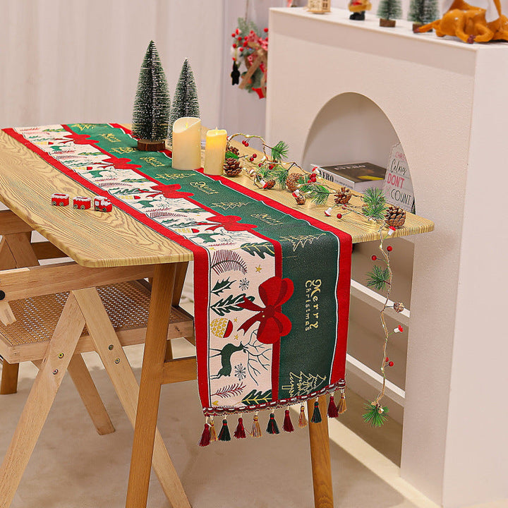 Festive table runner
