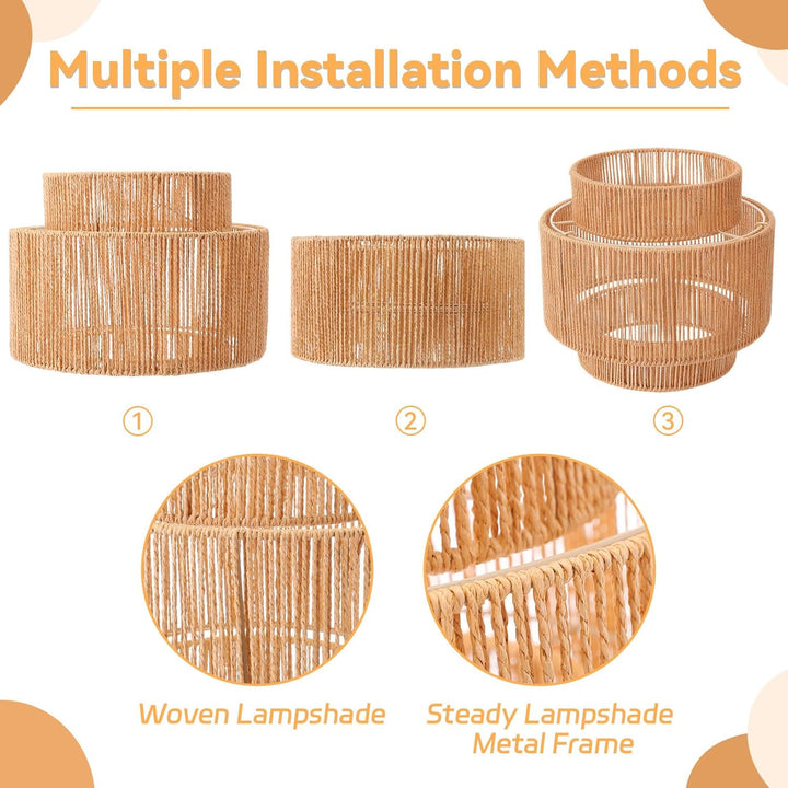 Decorative Rattan Storage Basket