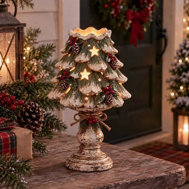 Decorative nutcracker table lamp