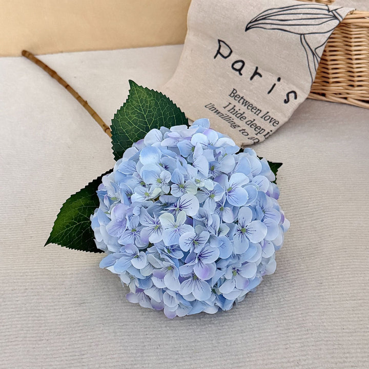 Lifelike Hydrangea Floral Piece