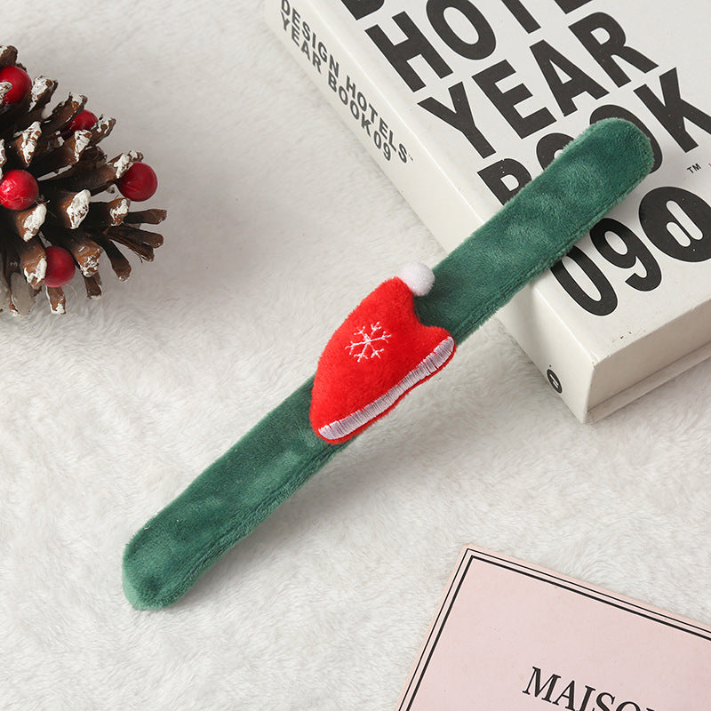 Creative Christmas wristband with snowman design