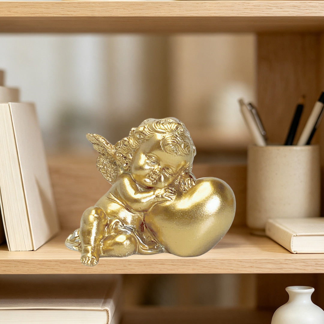 Charming angel figure with heart motif