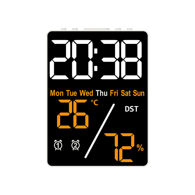 Digital Multifunction Alarm Clock with Hygrometer and Temperature Display