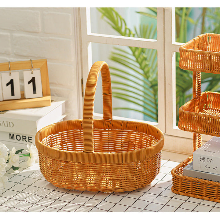 Artisan Woven Utility Basket