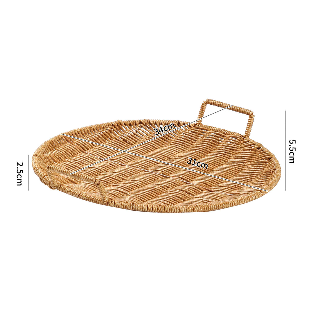 Decorative Woven Serving Bowl