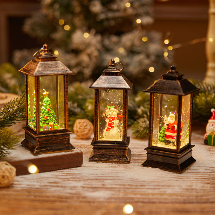 Decorative LED Christmas Lantern