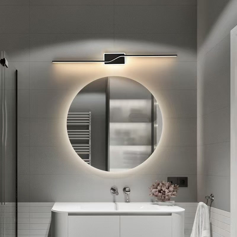 Slim Linear LED Makeup Mirror Light with Halo Backlighting