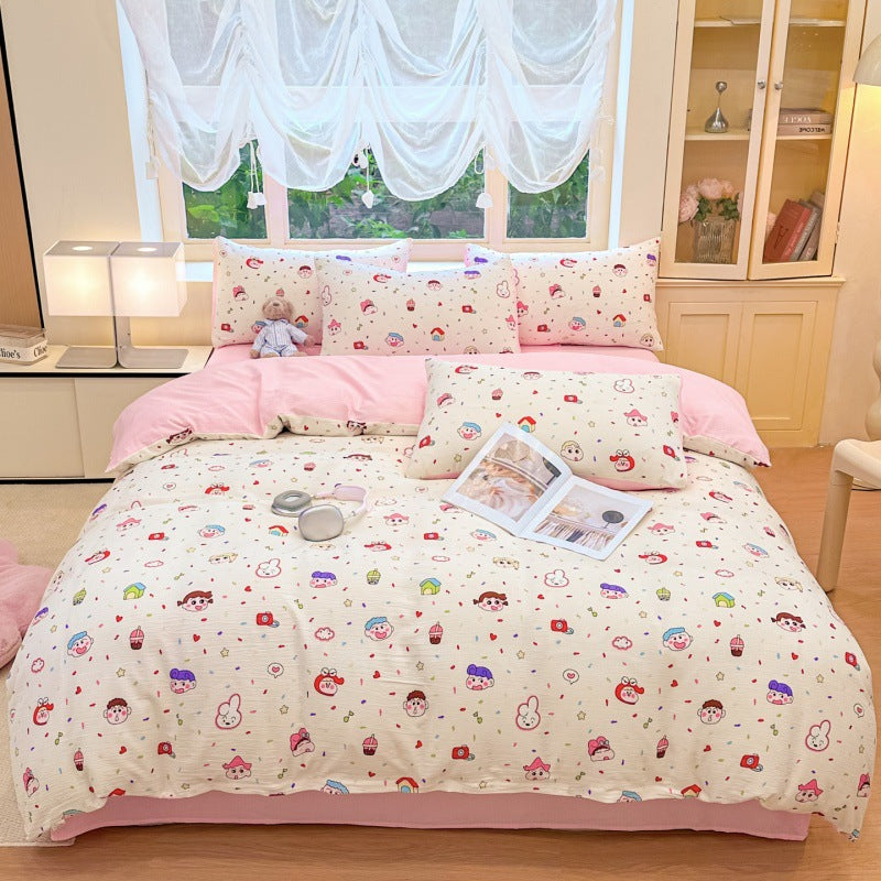 Playful Cartoon-Themed Comforter Set