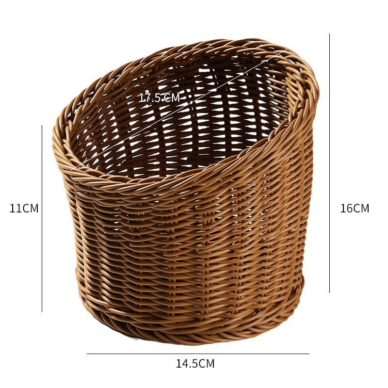 Decorative Braided Fruit Bowl