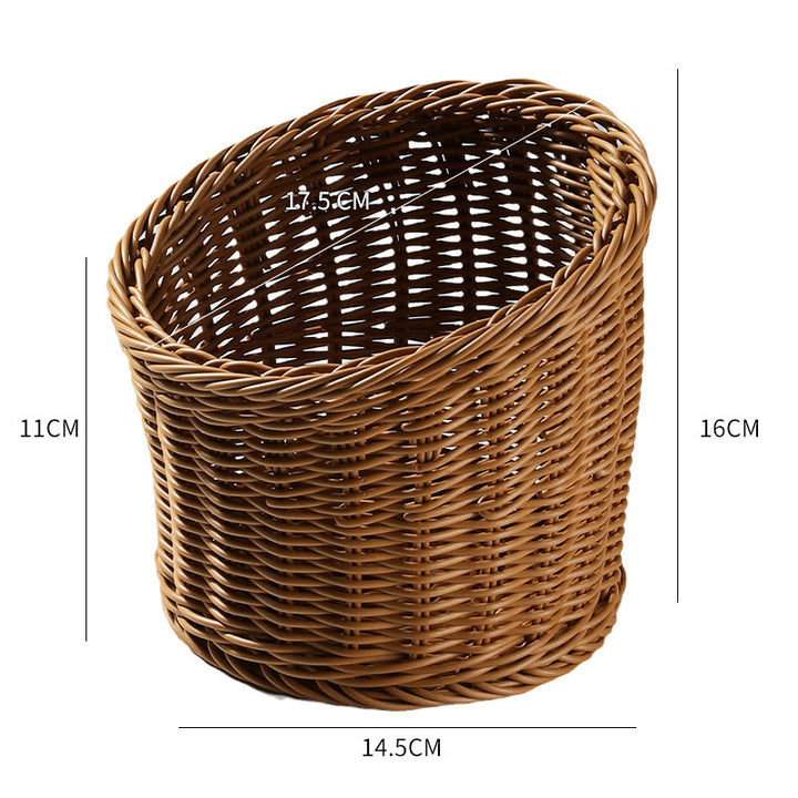 Decorative Braided Fruit Bowl